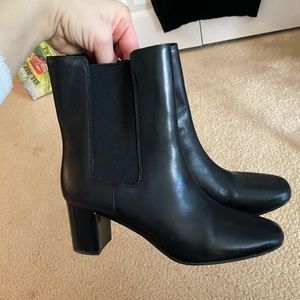 JCREW LEATHER BOOTIES